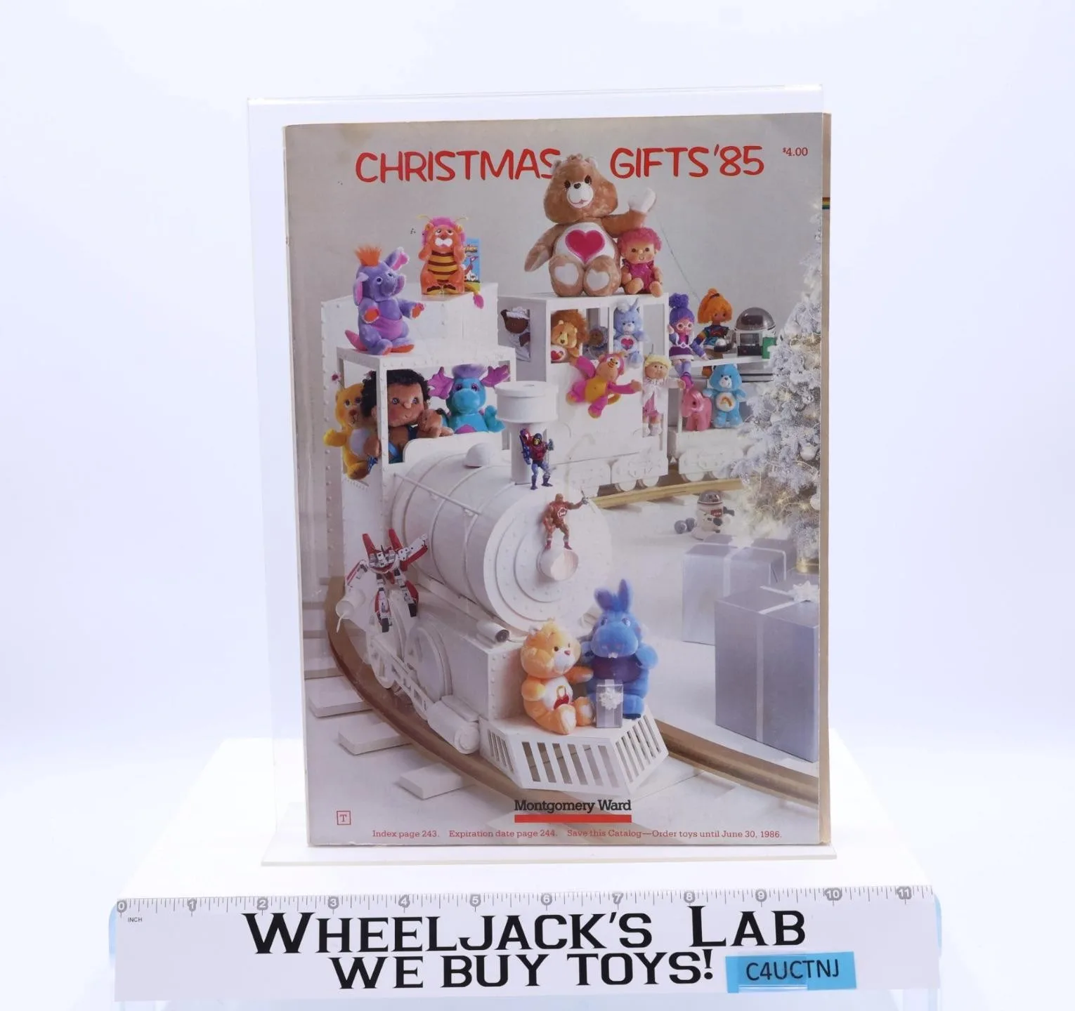 Montgomery Ward 1985 Christmas Gifts Catalogue Star Wars Care Bears Transformers