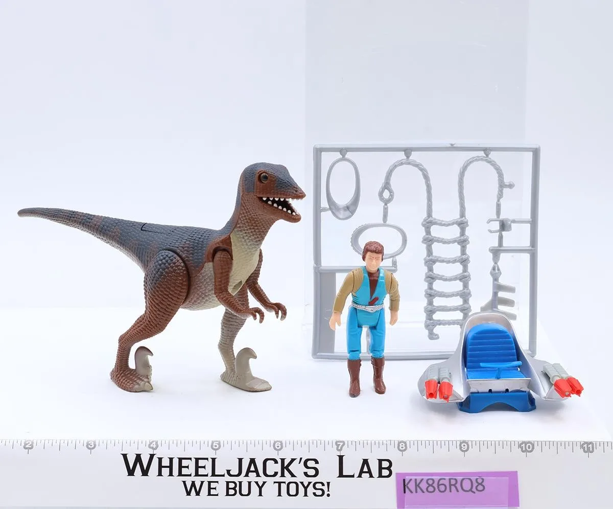 Deinonychus W/Sky 100% Complete Dino Riders 1989 Tyco Vintage Action Figure