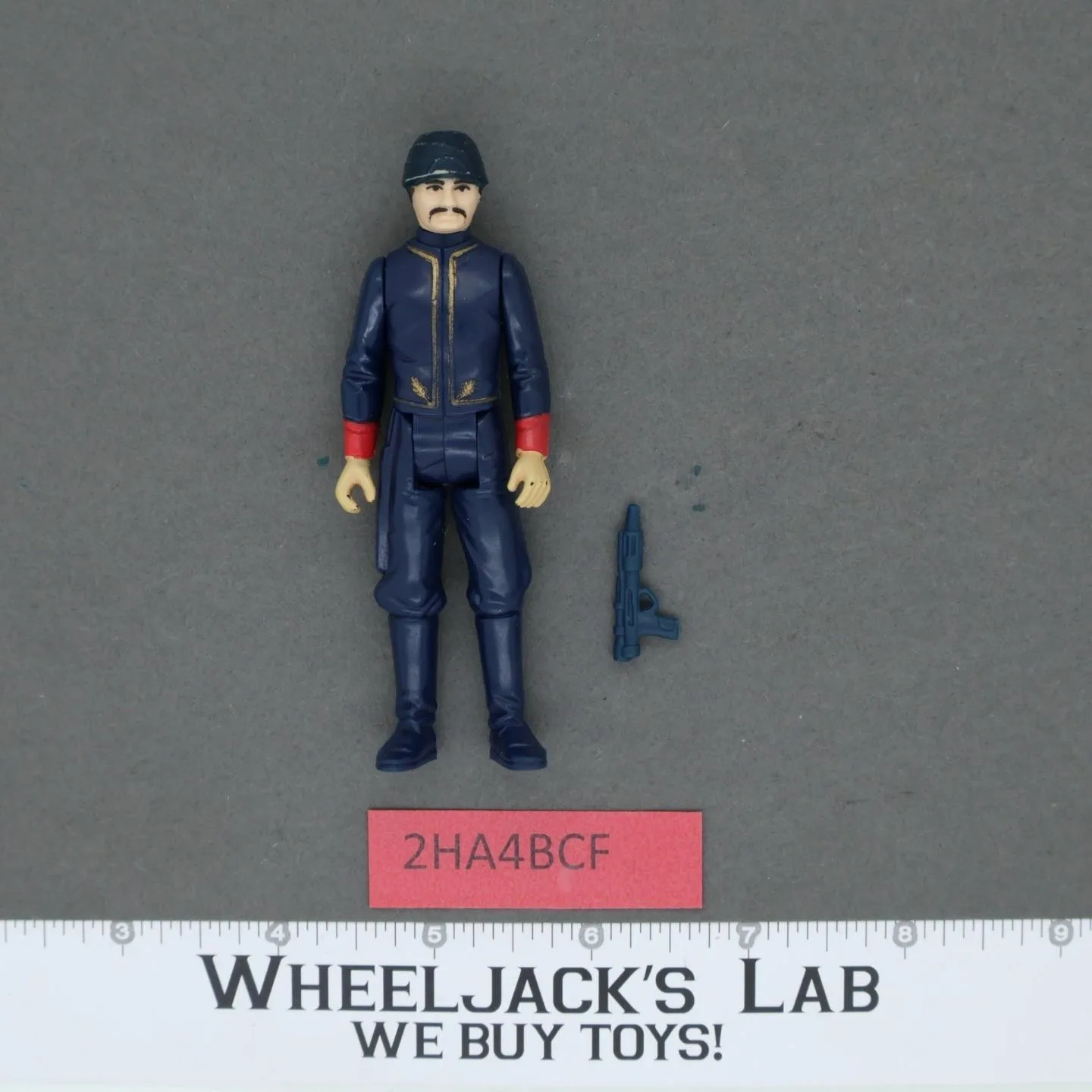 Bespin Security Guard WHITE 100% Complete Star Wars ESB 1980 Kenner NO REPRO