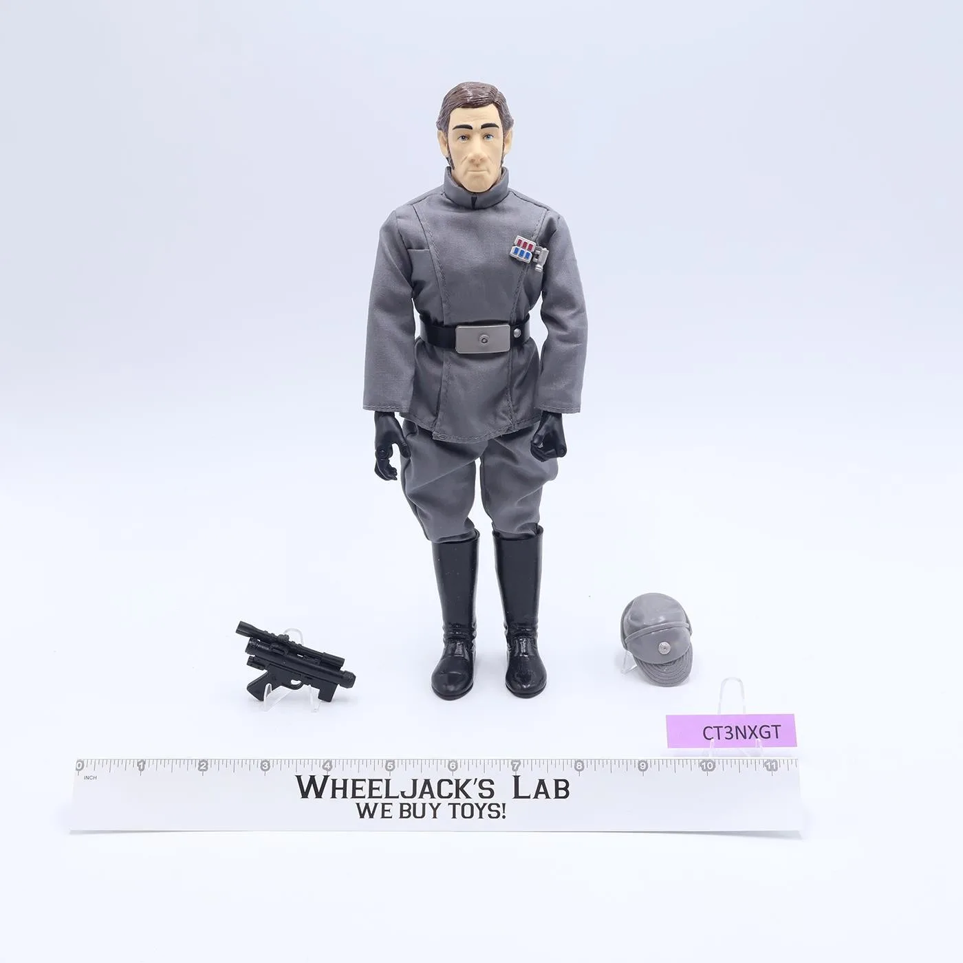 Imperial Officer Star Wars Empire Strikes Back 2002 Vintage Hasbro 12" Figure