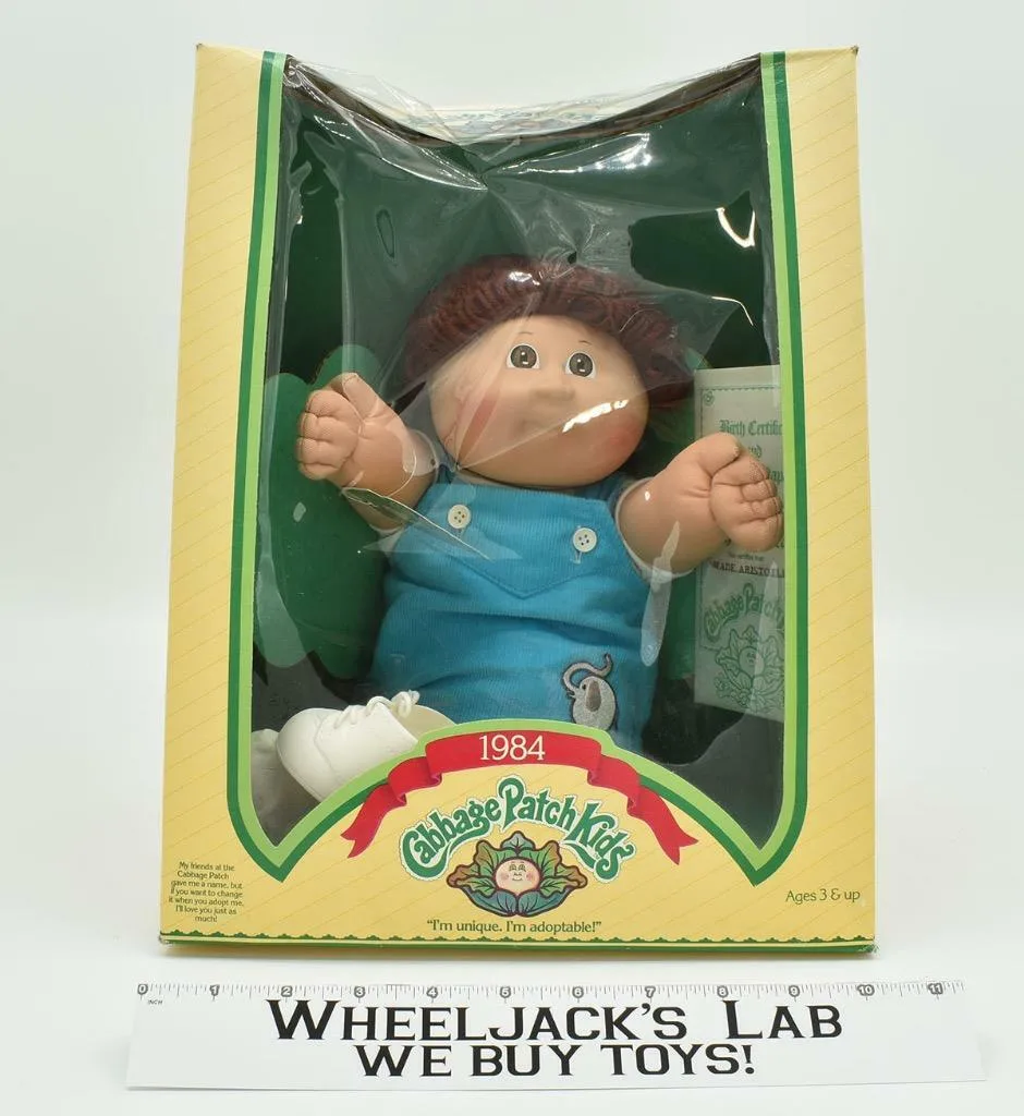 Wade Aristotle Cabbage Patch Kids #3900 MIB 1984 Coleco Vintage Doll