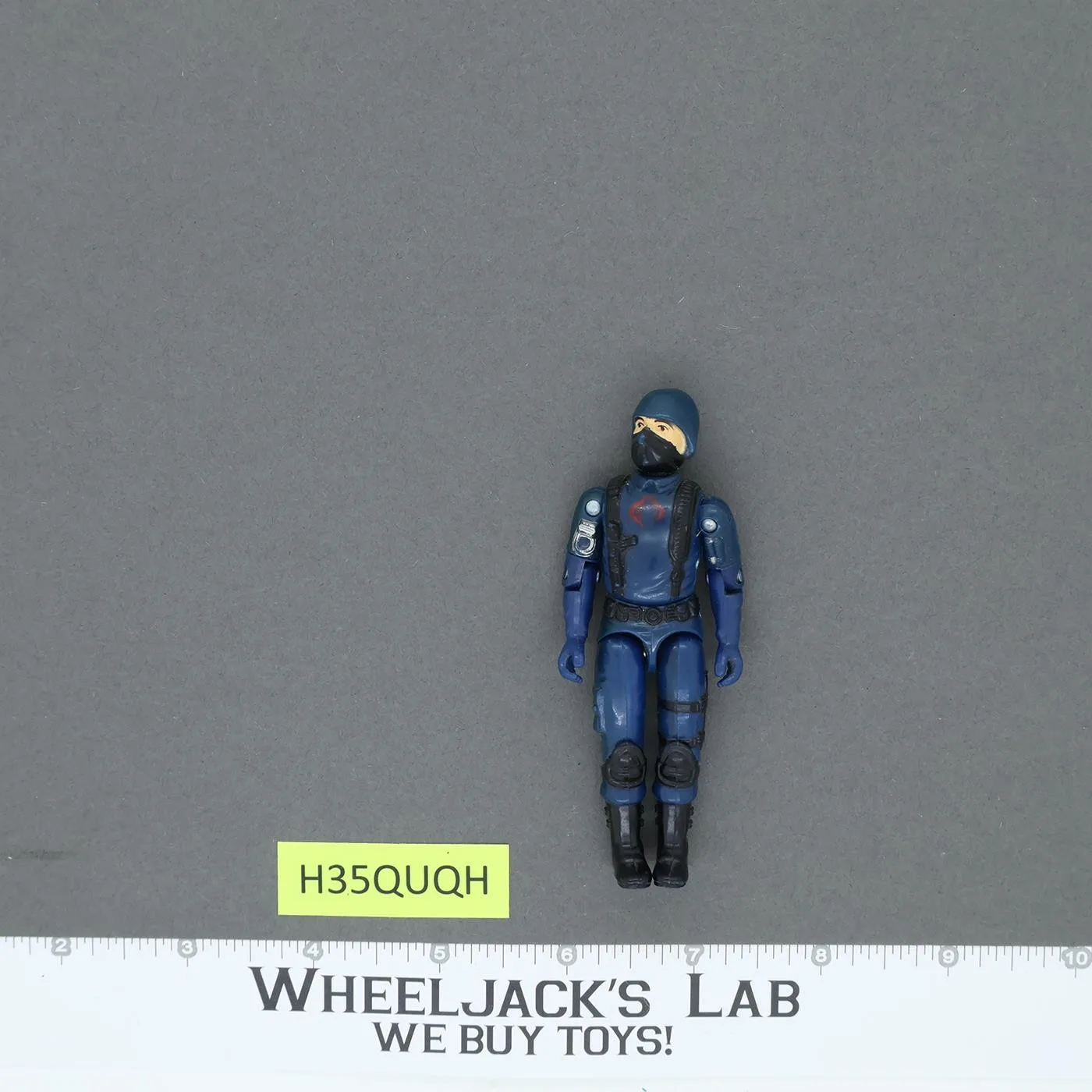 Cobra V1.5 Swivel Arms G.I. Joe 1983 Hasbro Vintage Action Figure