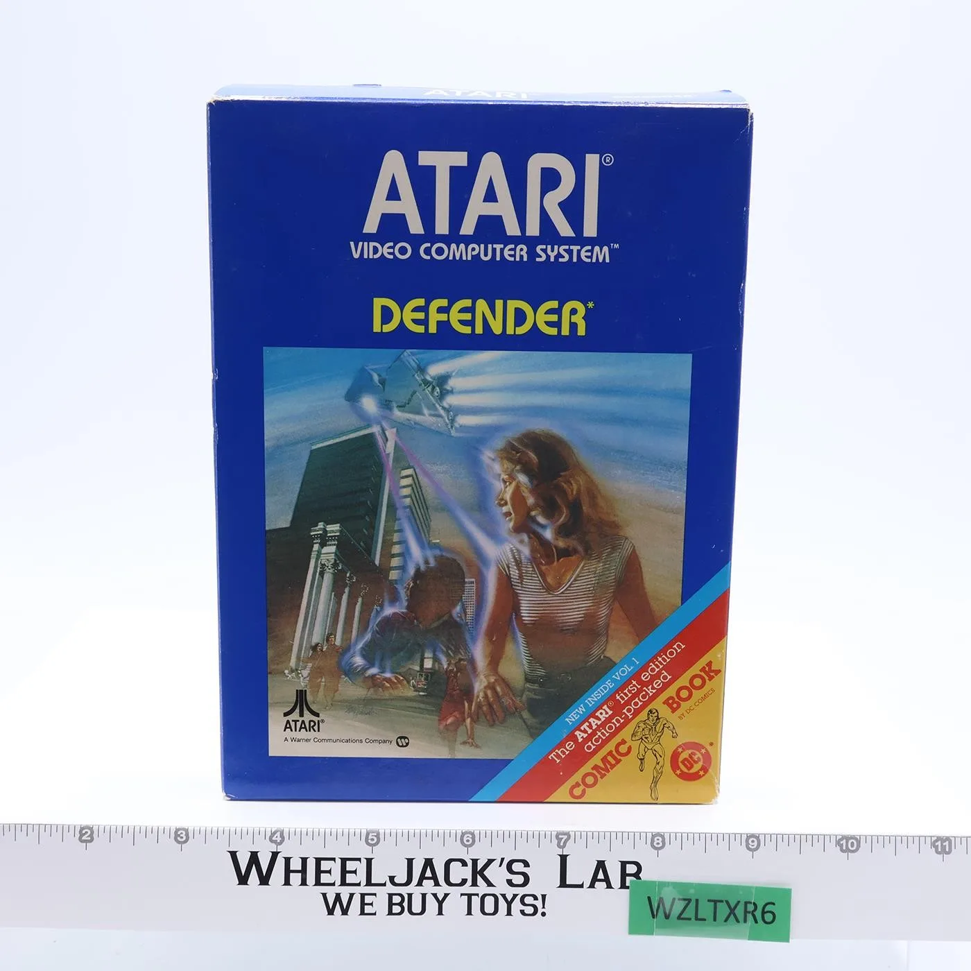 Defender W/ Box + Manual ATARI 2600 1981 Game Cartridge