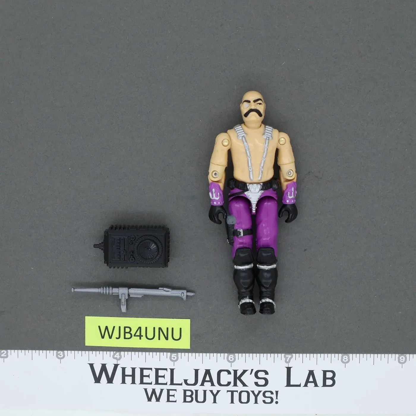 Dr. Mindbender V1 G.I. Joe 1986 Hasbro Vintage Action Figure