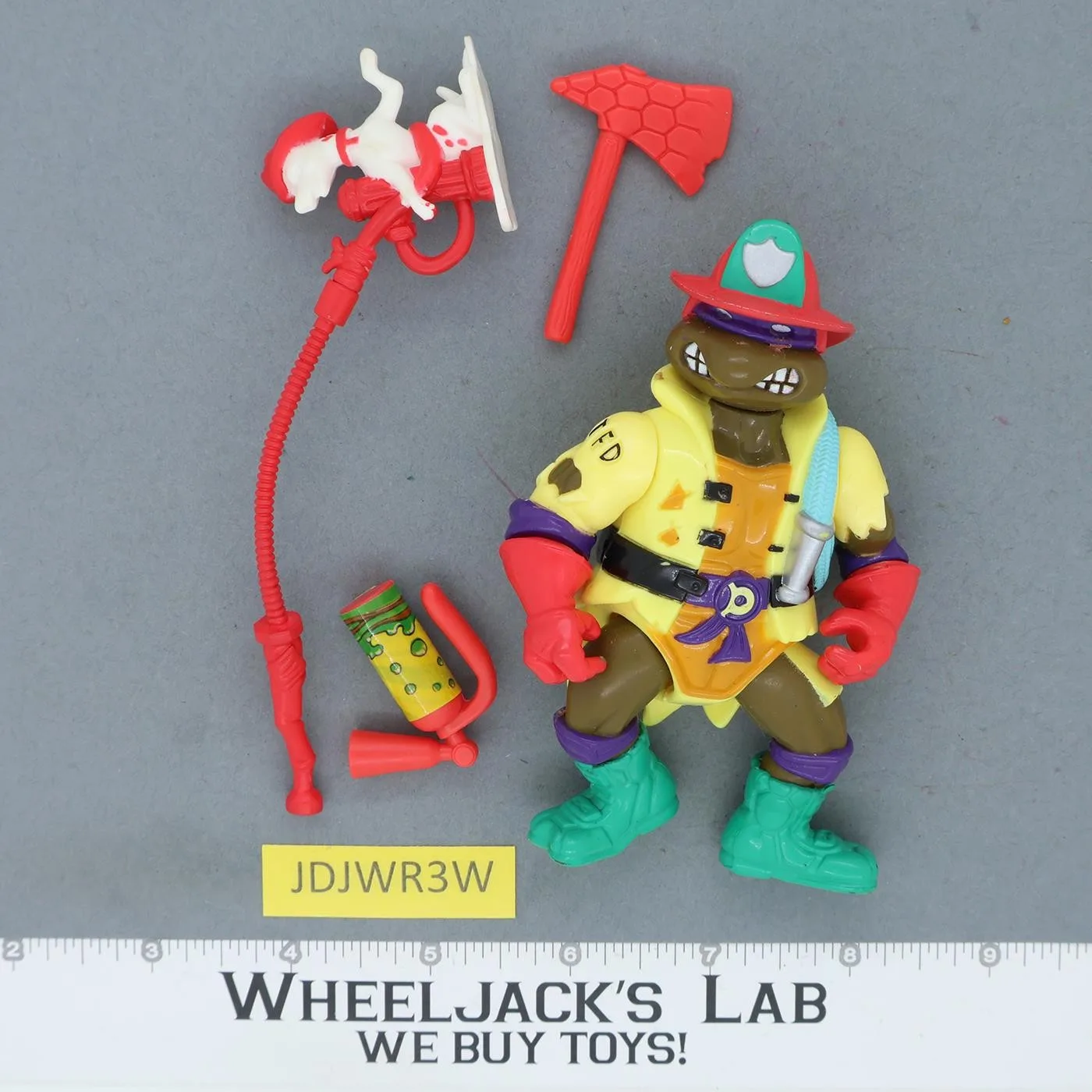 Hose Em Down Don 100% Complete Teenage Mutant Ninja Turtles 1991 Playmates