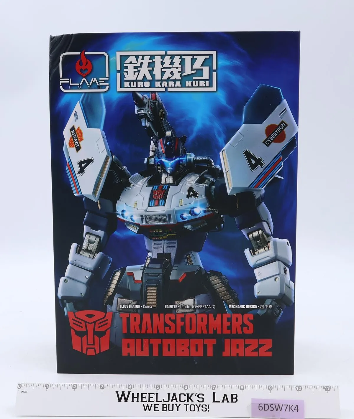 Autobot Jazz Transformers 2023 Kuro Kara Kuri Flame Toys Action Figure NEW MIB