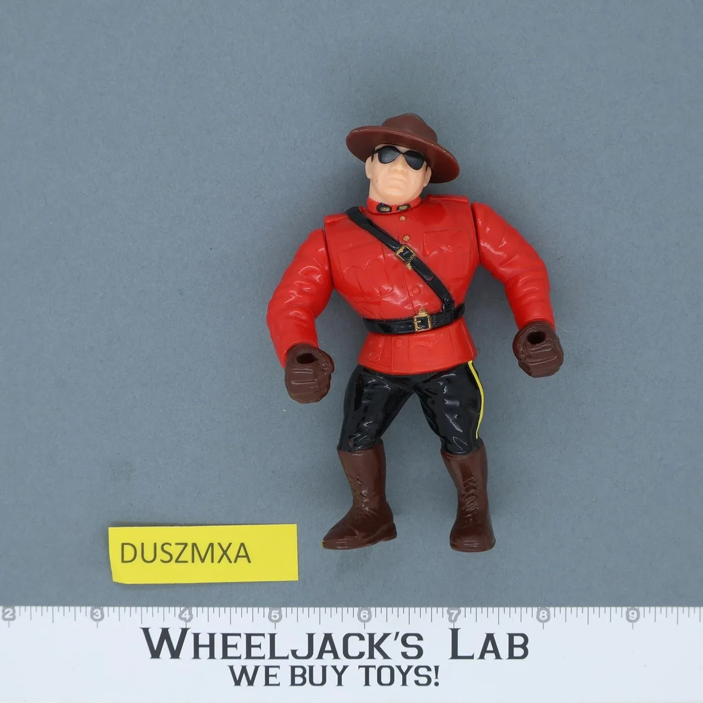 The Mountie Series 5 WWF WWE Wrestling 1993 Hasbro Vintage Action Figure