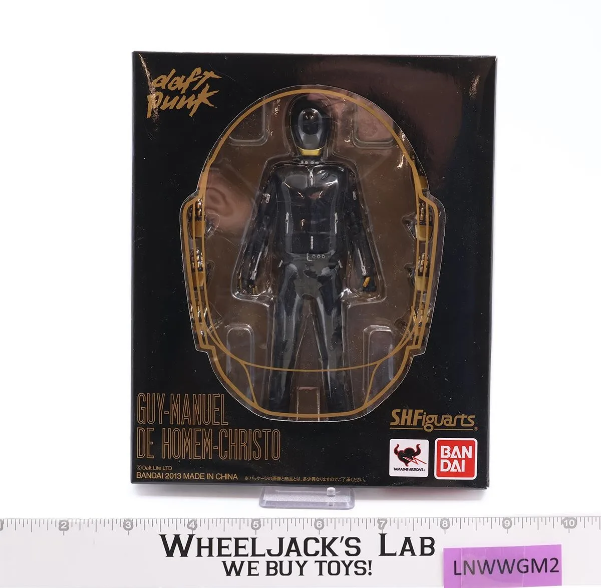 Guy-Manuel De Homem-Christo Daft Punk 2013 SH Figuarts Action Figure NEW SEALED