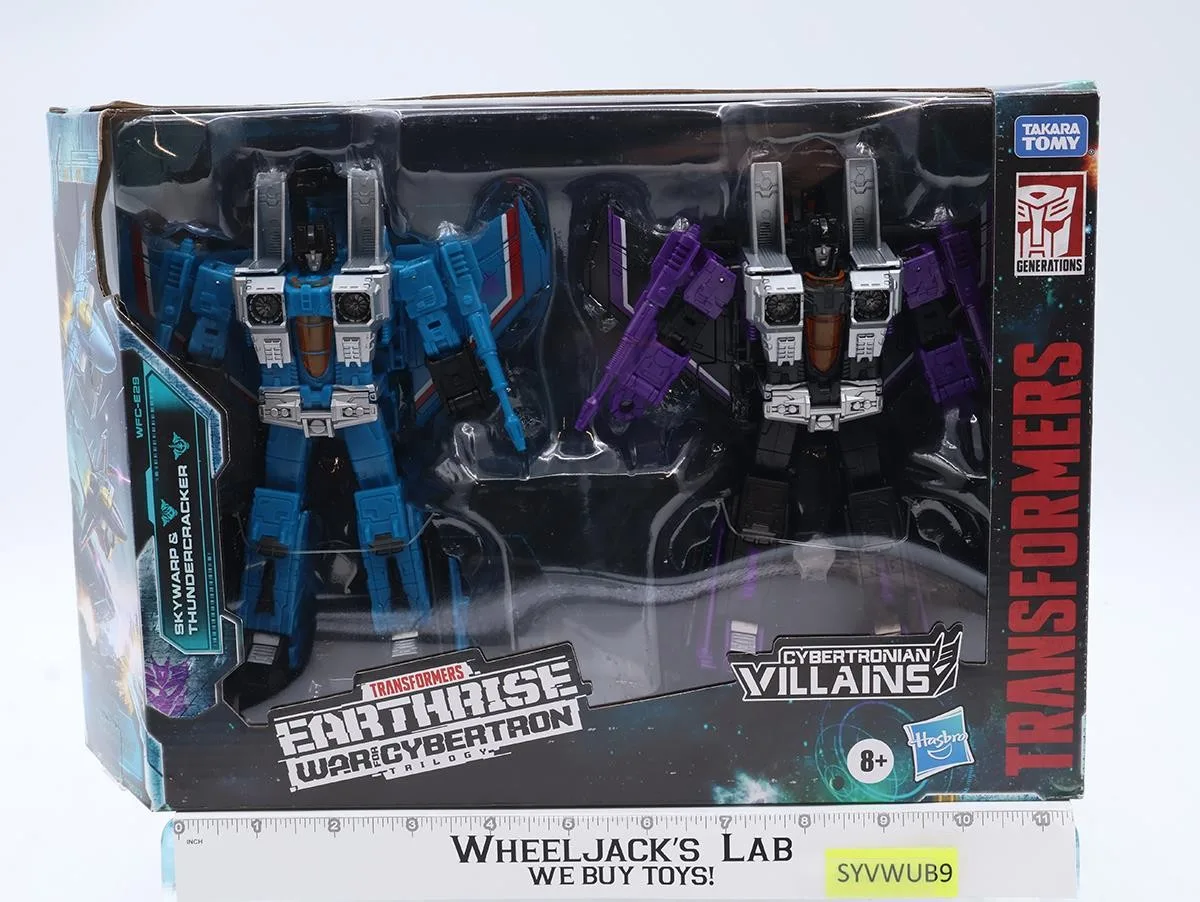 Skywarp & Thundercracker Transformers Earthrise WFC 2020 Hasbro NEW SEALED