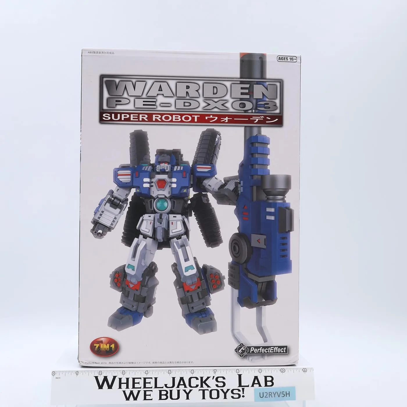 Warden PE-DX03 7 in 1 Super Robot Third Party 2014 Perfect Effect NEW SEALED