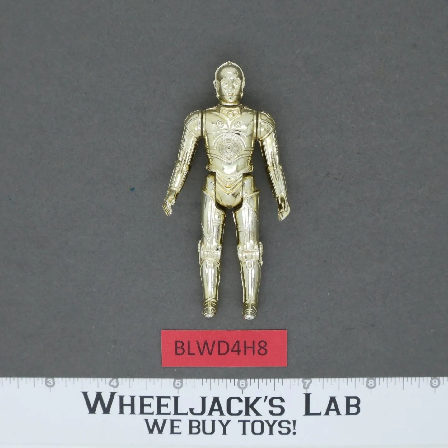 C-3PO 100% Complete Star Wars 1977 Kenner Vintage Action Figure NO REPRO