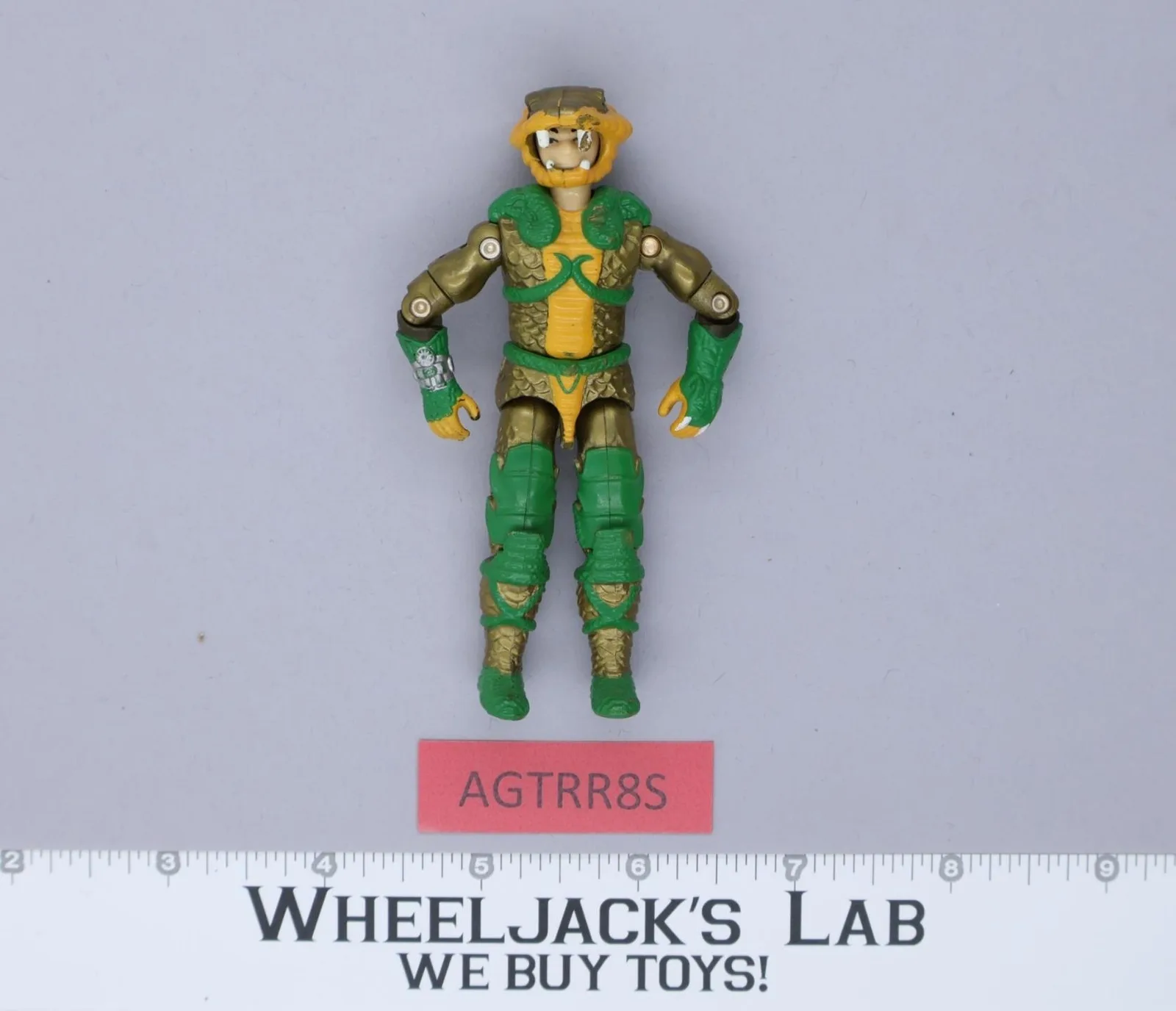 Serpentor V1 G.I. Joe 1986 Hasbro Vintage Action Figure