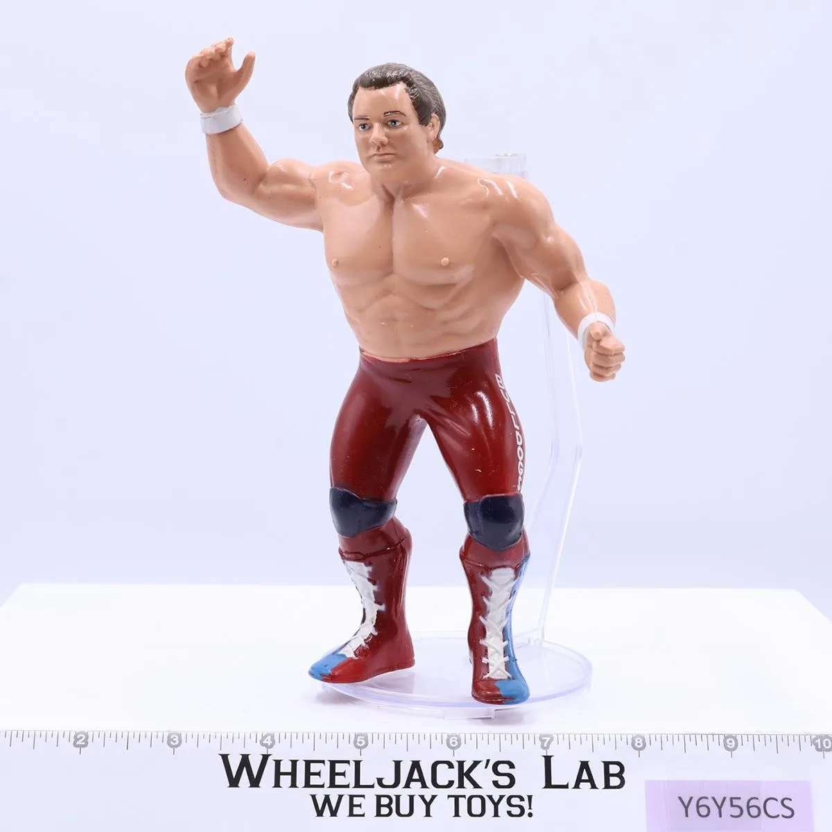 British Bulldogs Dynamite Kid WWF 1986 LJN Titan Sports 8" Wrestling Figure