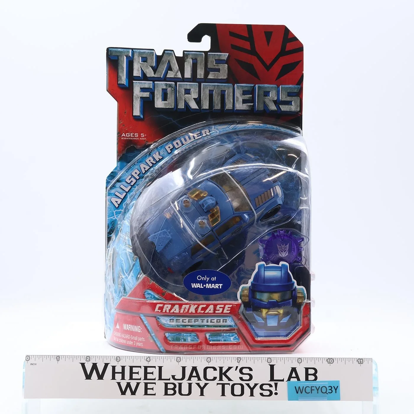 Crankcase Deluxe Class Transformers Movie Allspark Power 2008 Hasbro NEW SEALED