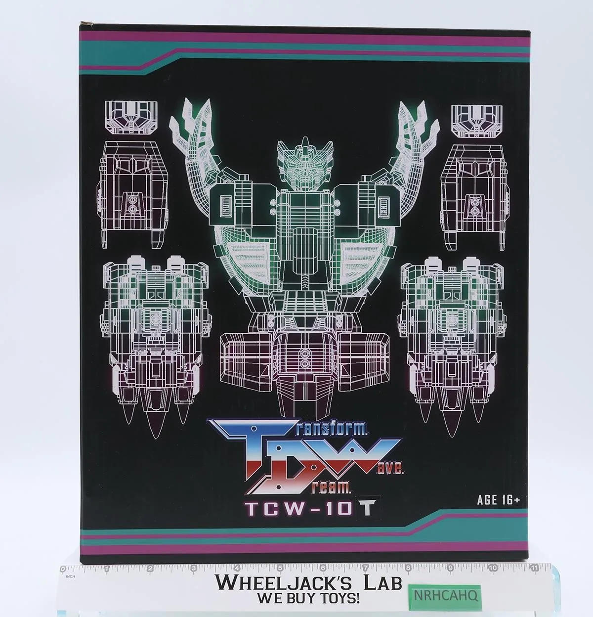 TCW-10T God Neptune Upgrade Kit Transform Dreamwave Action Figure NEW MIB