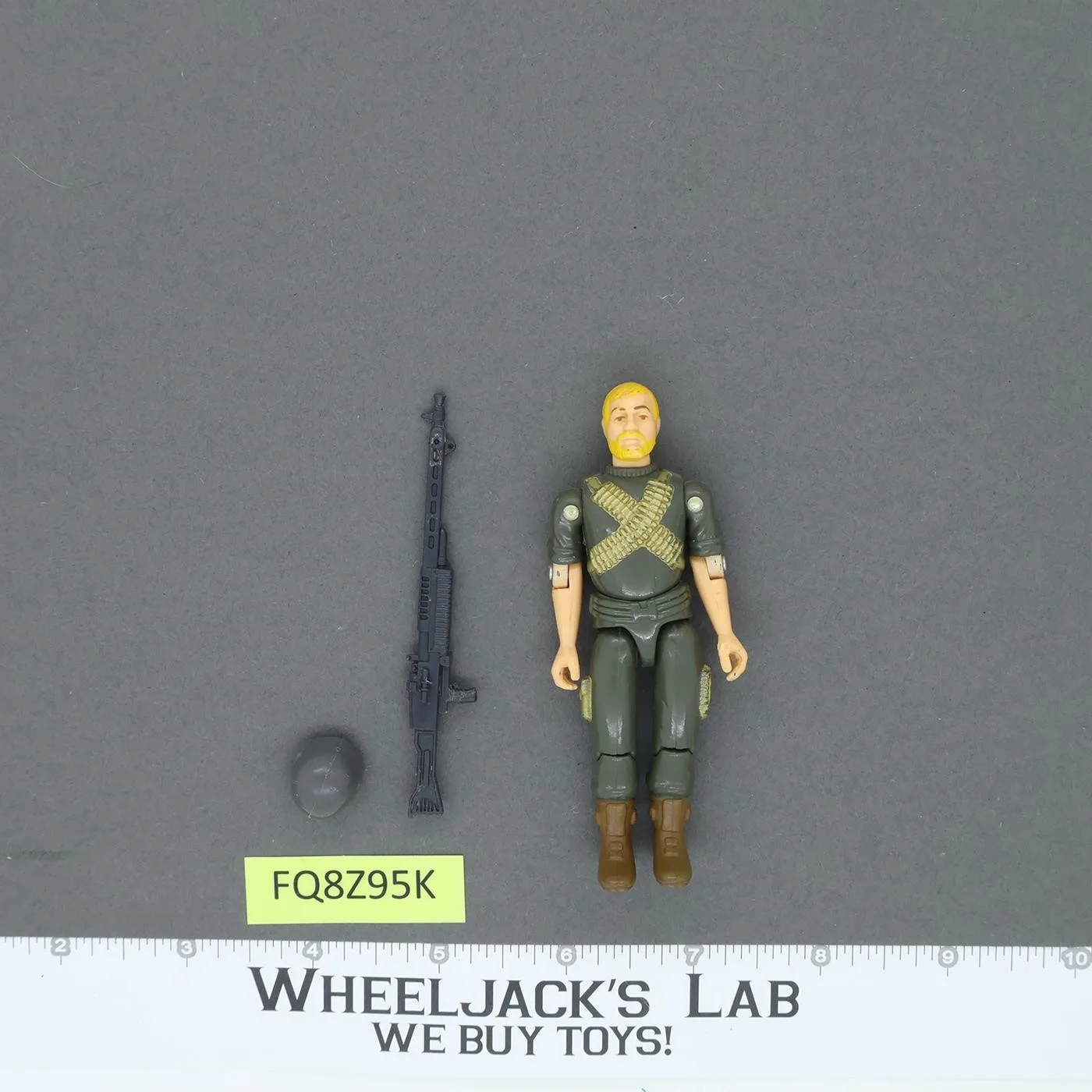 Rock 'N Roll V1 Straight Arms G.I. Joe 1983 Hasbro Vintage Action Figure