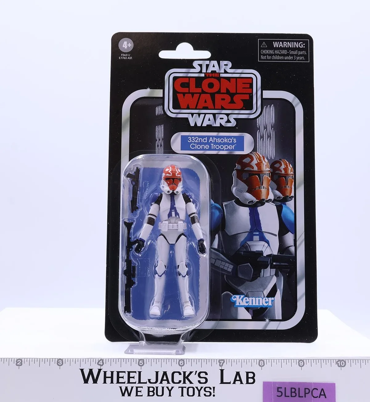 332nd Ahsoka's Clone Trooper Star Wars The Clone Wars 2022 Hasbro NEW SEALED