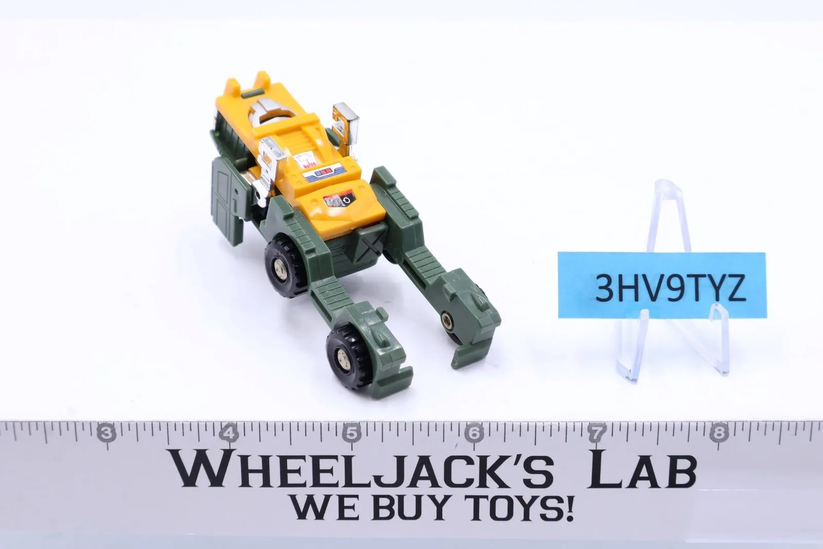 Brawn 100% Complete Vintage 1984 G1 Transformers Hasbro Action Figure