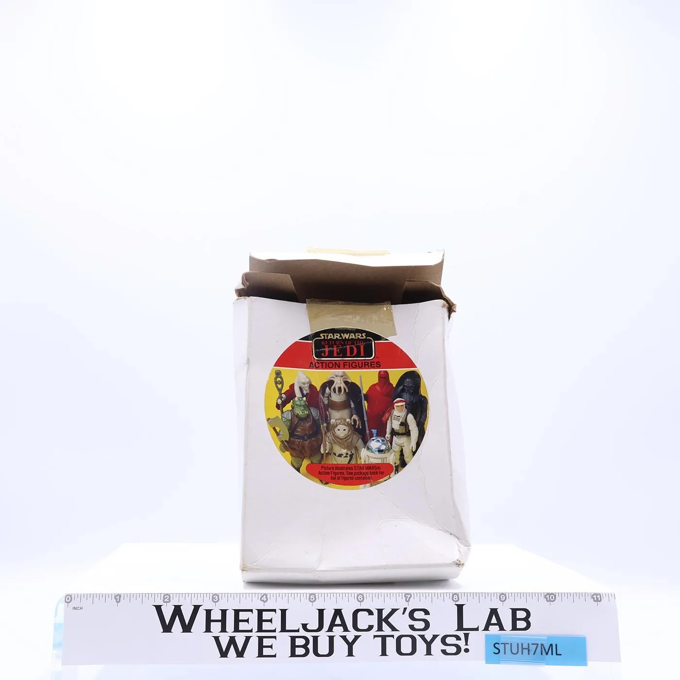 Star Wars Action Figures 8 Pack ROTJ Mail Away Mailer BOX ONLY 1983 Vintage