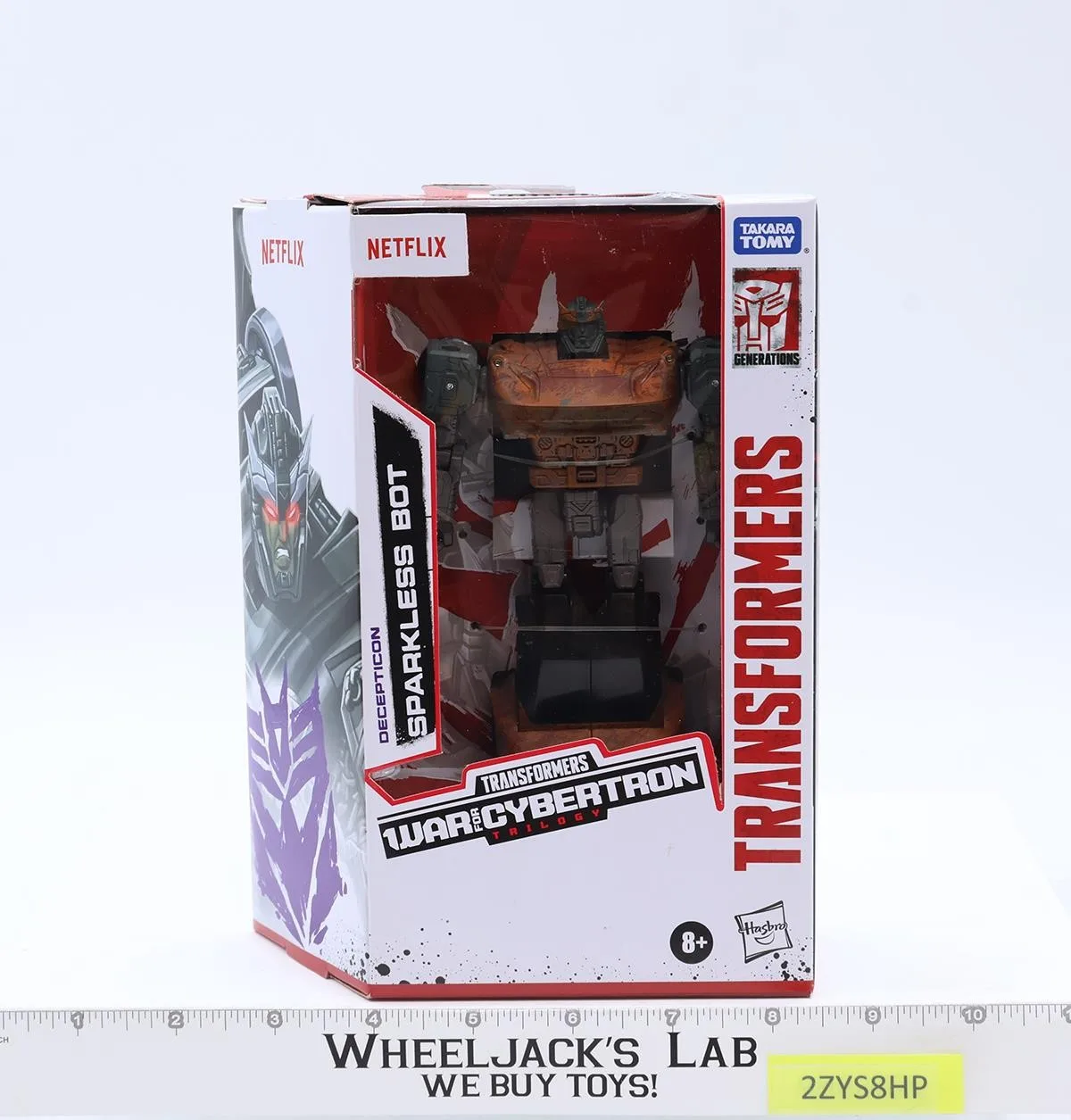 Sparkless Bot Transformers Netflix War for Cybertron Trilogy Hasbro NEW SEALED