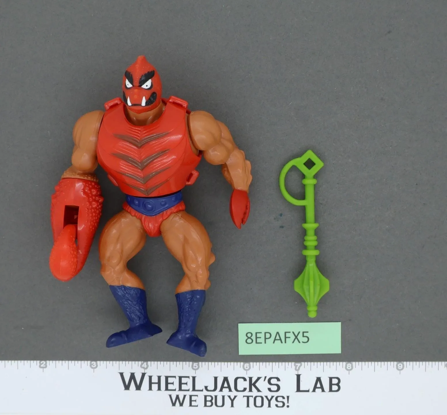 Clawful 100% Complete He-Man Masters Of The Universe MOTU 1984 Mattel Vintage