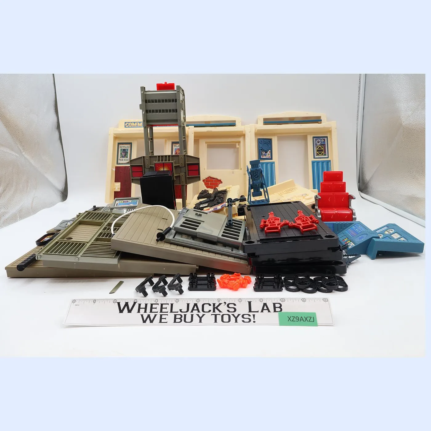 Fort Kerium Jail/Bank/Command Center BraveStarr 1986 Mattel Vintage Playset