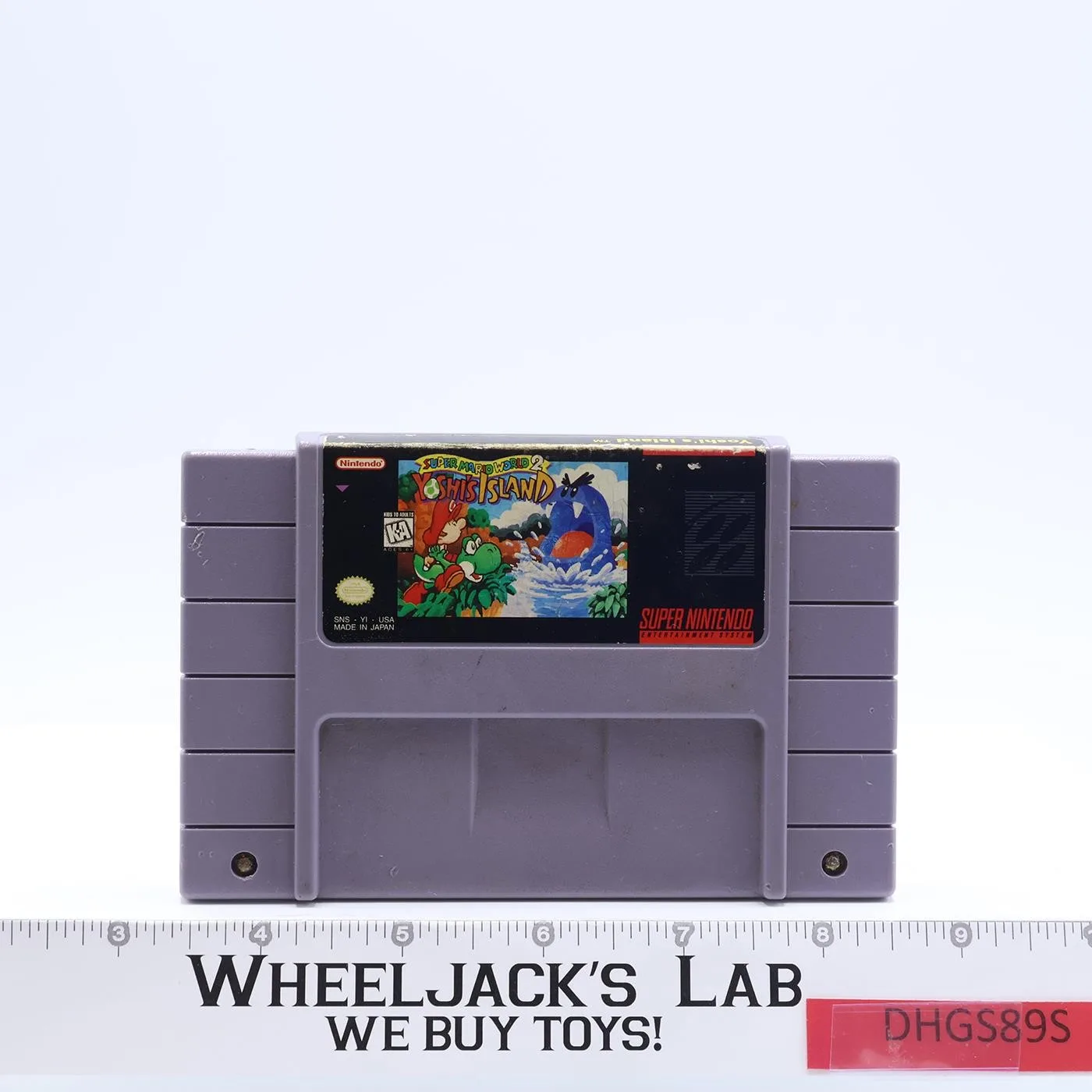 Super Mario World 2 Yoshi's Island Super Nintendo SNES 1992 Cartridge ONLY