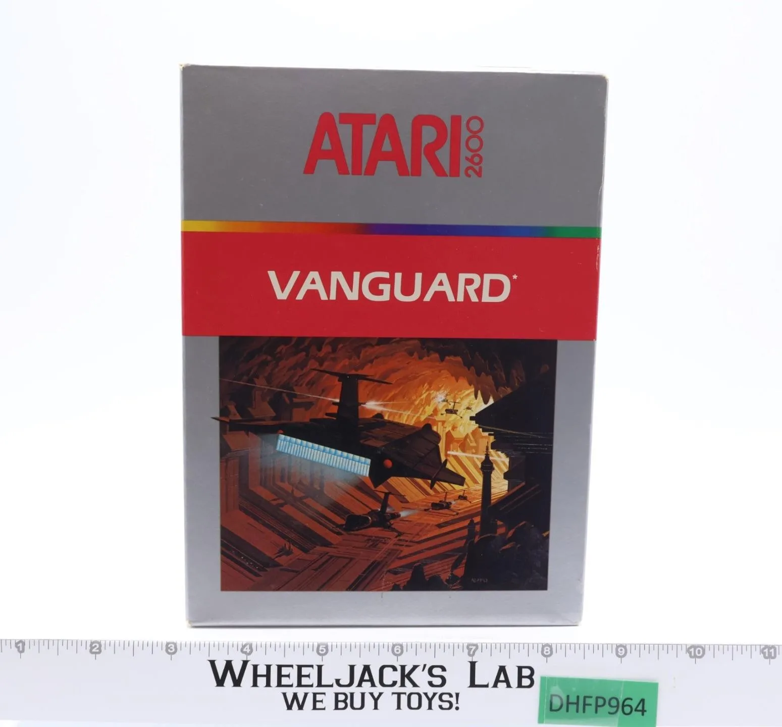 Vanguard W/ Box + Manual ATARI 2600 1982 Vintage Game Cartridge