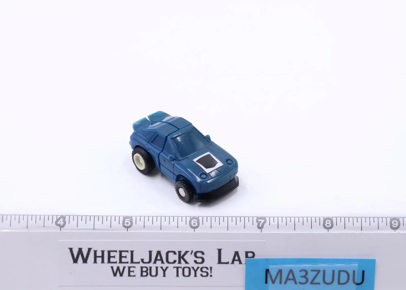 Minispy Mini Spy BLUE Porsche 100% Complete G1 Transformers 1985 Vintage Figure