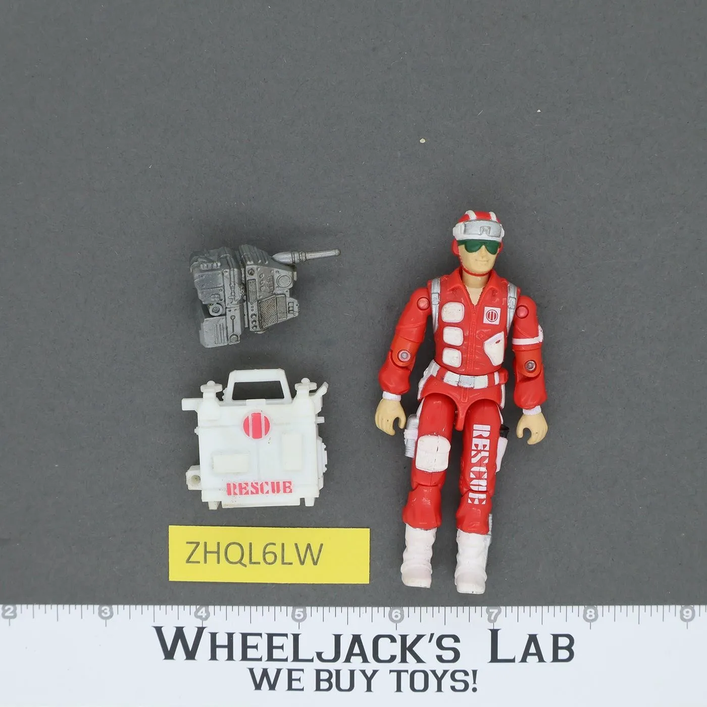 Lifeline V1 G.I. Joe 1986 Hasbro Vintage Action Figure