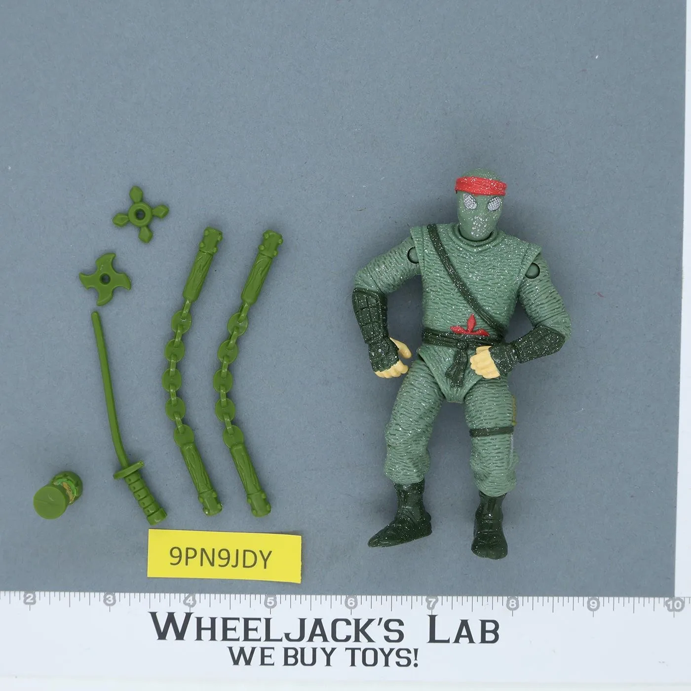 Movie Star Foot Soldier 100% Complete Teenage Mutant Ninja Turtle 1992 Playmates