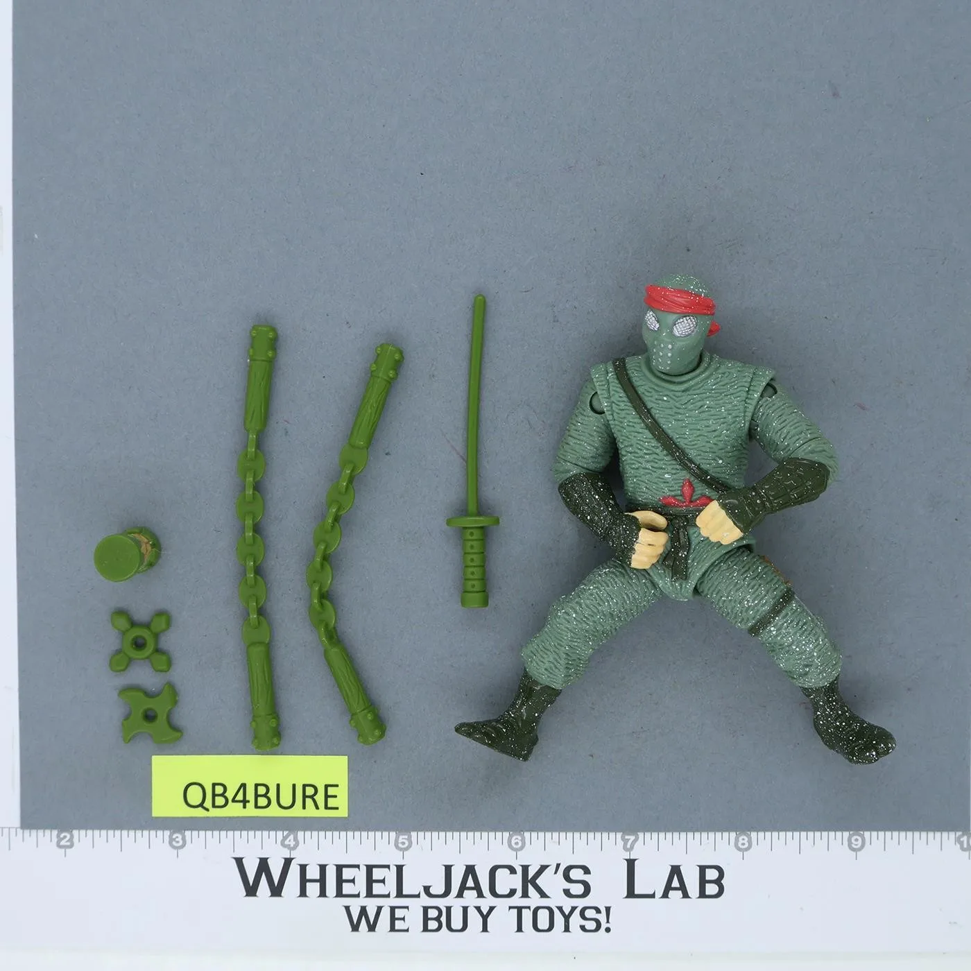 Movie Star Foot Soldier 100% Complete Teenage Mutant Ninja Turtle 1992 Playmates