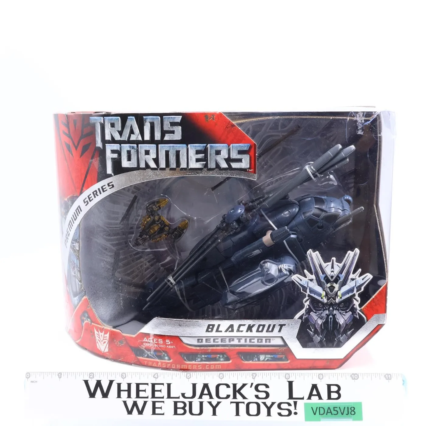 Blackout Transformers Movie Premium Series 2008 Hasbro Action Figure NEW SEALED