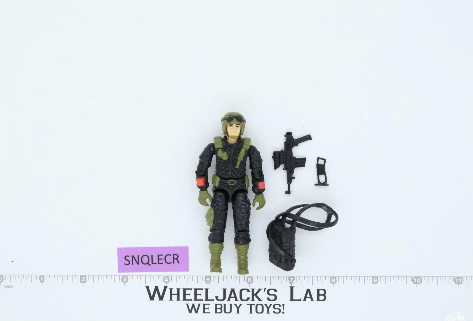 Crazylegs V2 Night Force 100% Complete G.I. Joe 1988 Hasbro Vintage Figure