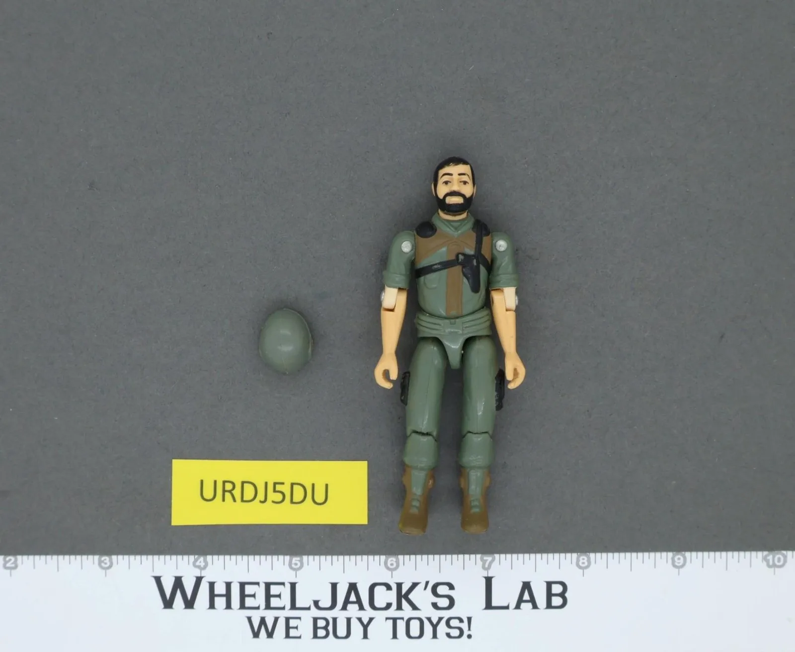 Clutch V1 Straight Arm 100% Complete G.I. Joe 1982 Hasbro Vintage Action Figure