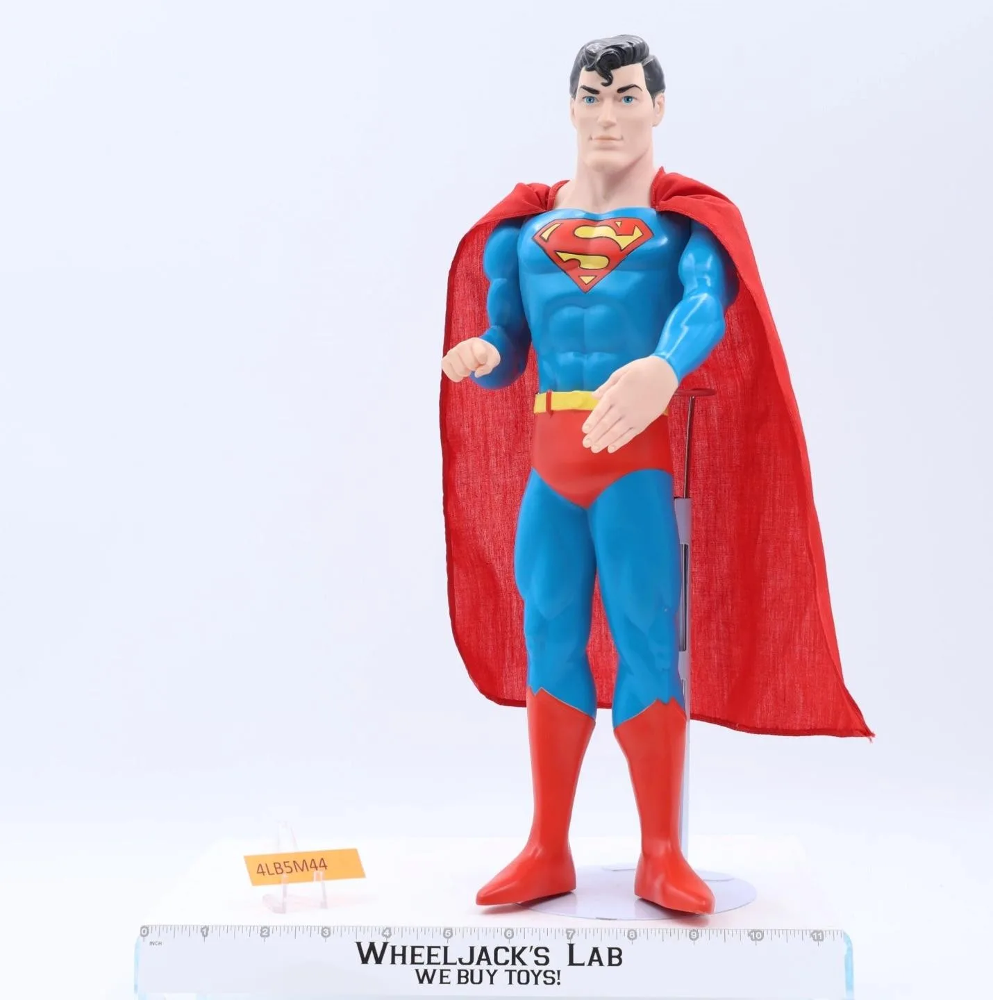 Superman w/ Cape Large 15" 1988 Hamilton Gifts DC Comics Vintage Action Figure