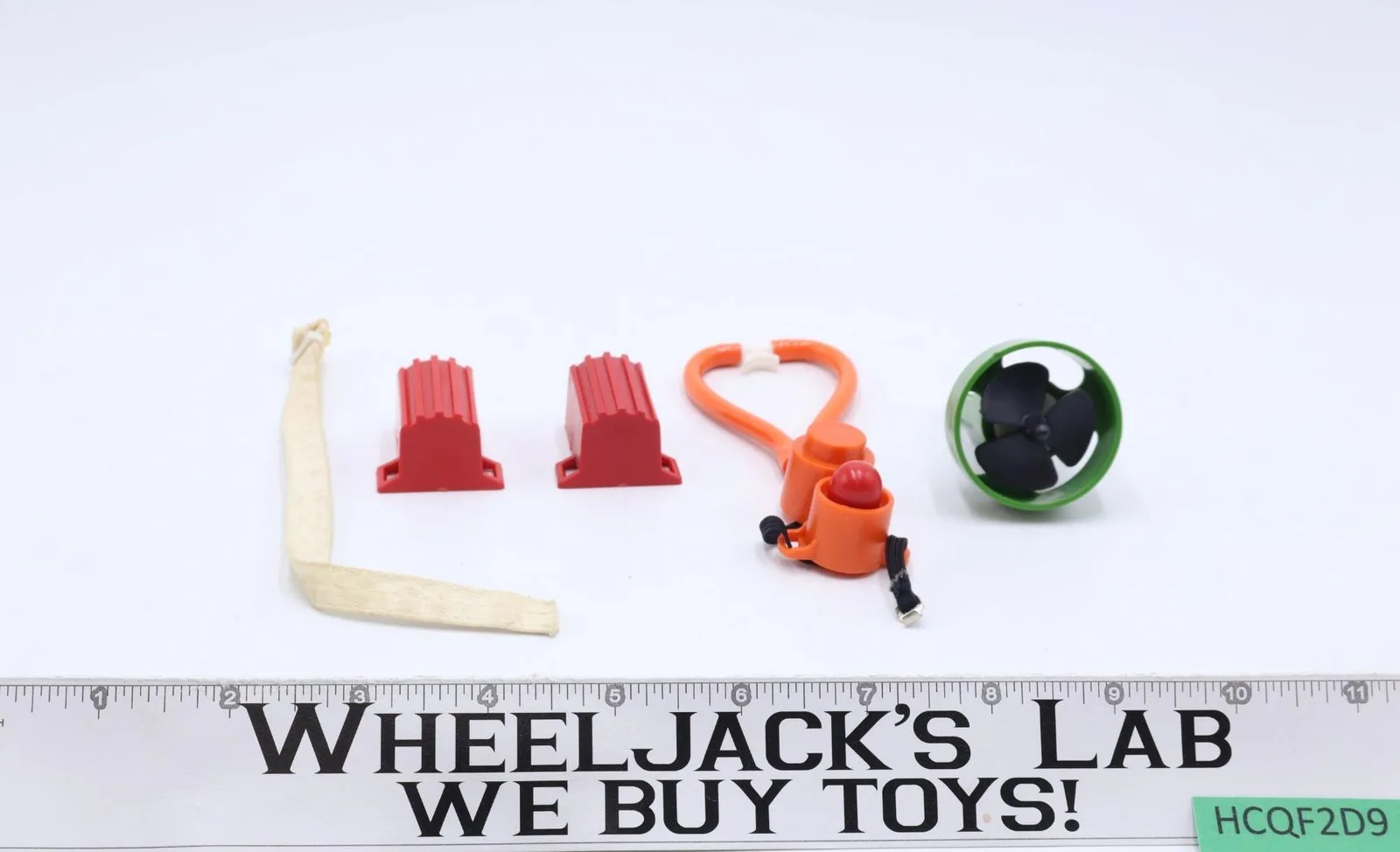 GI Joe Adventure Team Underwater Demolition Set Hasbro 12" Accessory Vintage