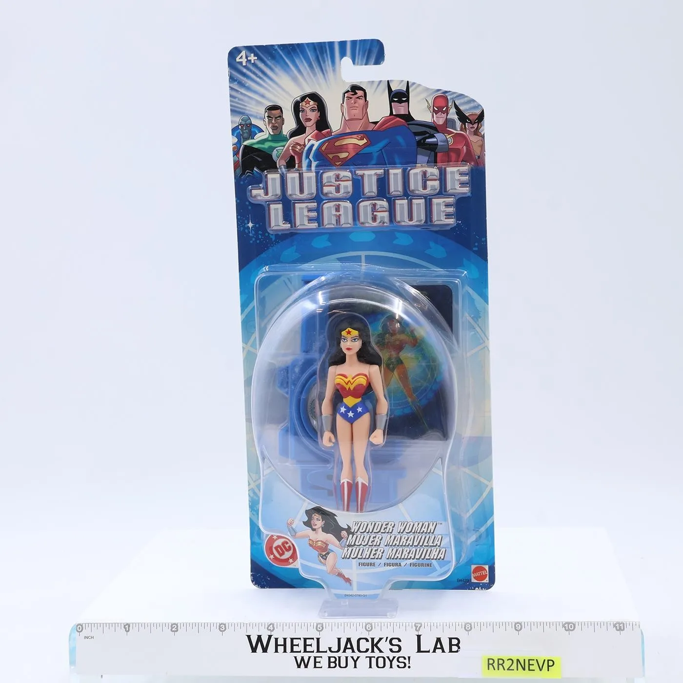 Wonder Woman DC Justice League 2003 Mattel Action Figure NEW SEALED