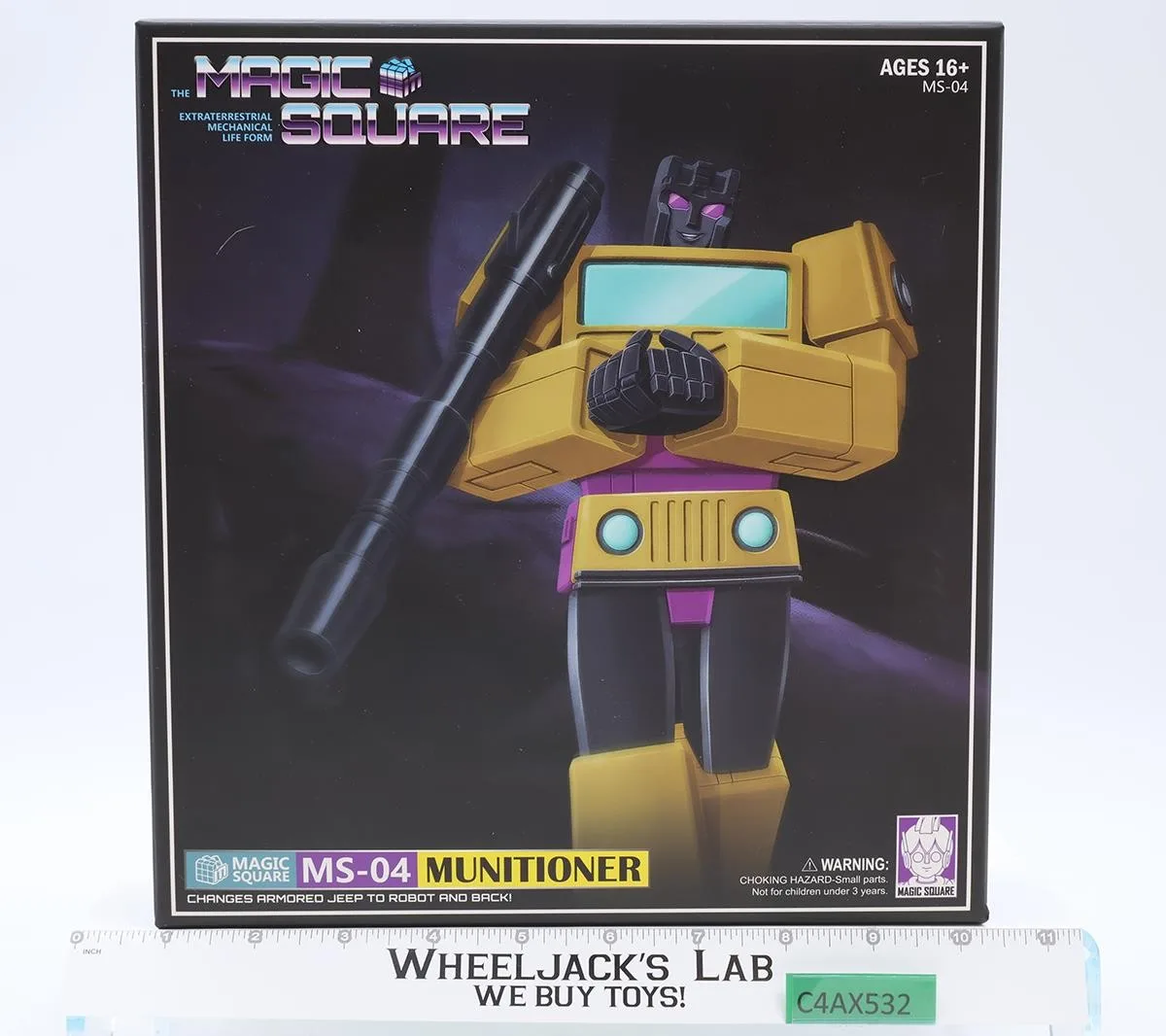 MS-04 Munitioner Third Party Magic Square Action Figure NEW MIB