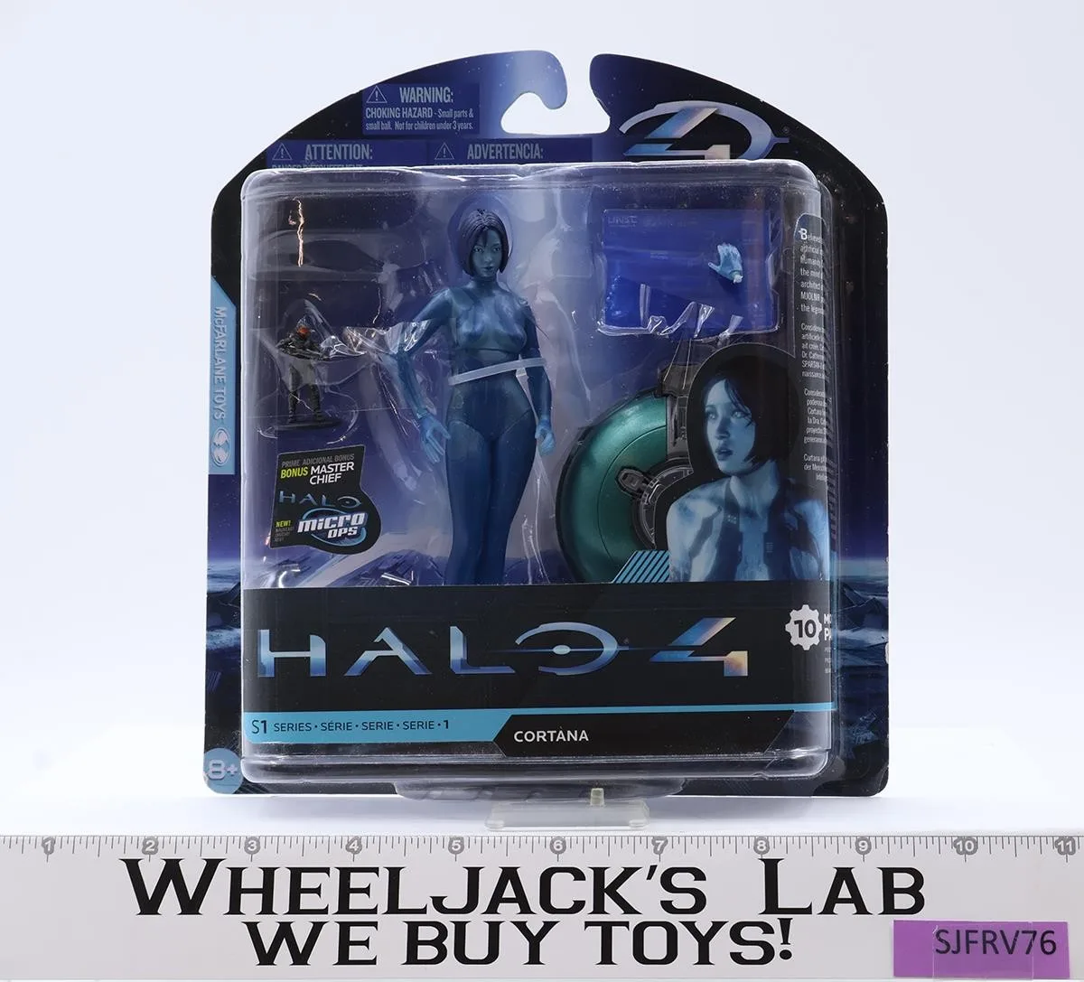 Cortana Halo 4 Series 1 2012 McFarlane Toys Action Figure NEW SEALED