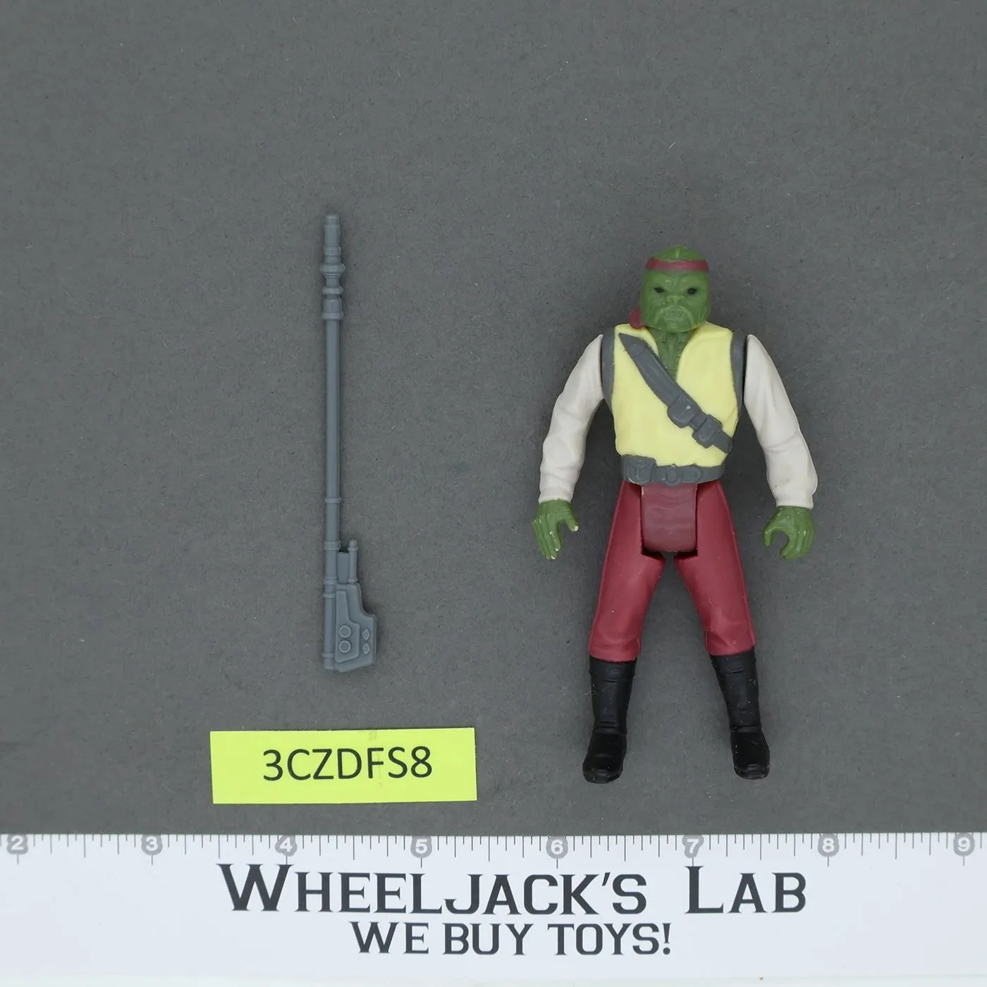 Barada 100% Complete Star Wars Last 17 POTF 1985 Vintage Kenner NO REPRO