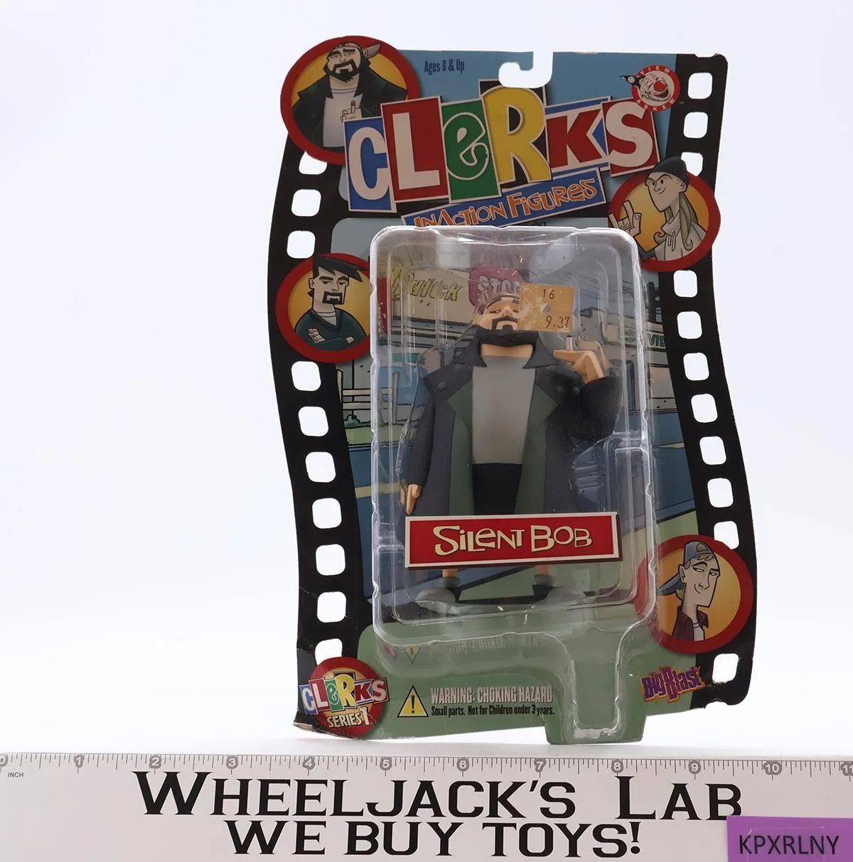 Silent Bob Clerks Inaction Figures Series 1 2003 View Askew NEW SEALED