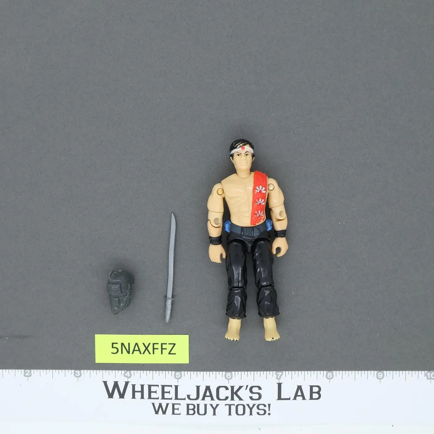 Quick Kick V1 G.I. Joe 1985 Hasbro Vintage Action Figure