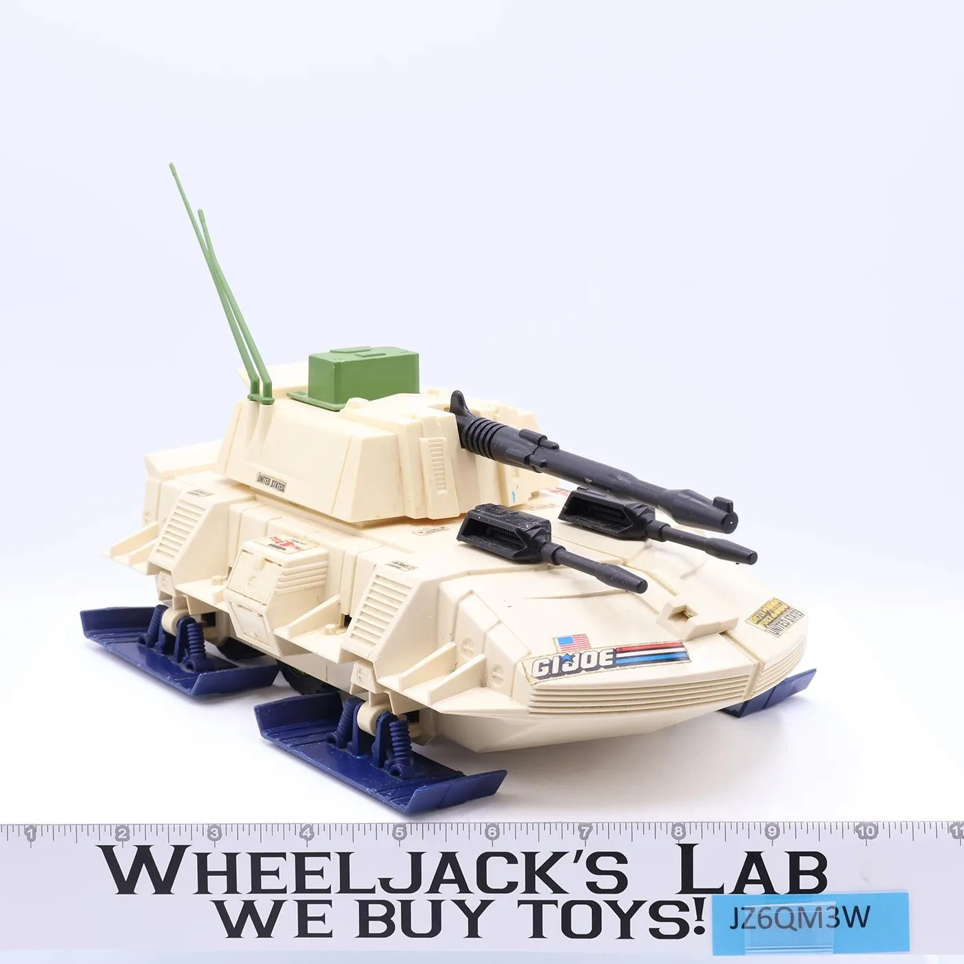 Battle Force 2000 Dominator Snow Tank 100% Complete 1987 GI Joe Hasbro Vintage