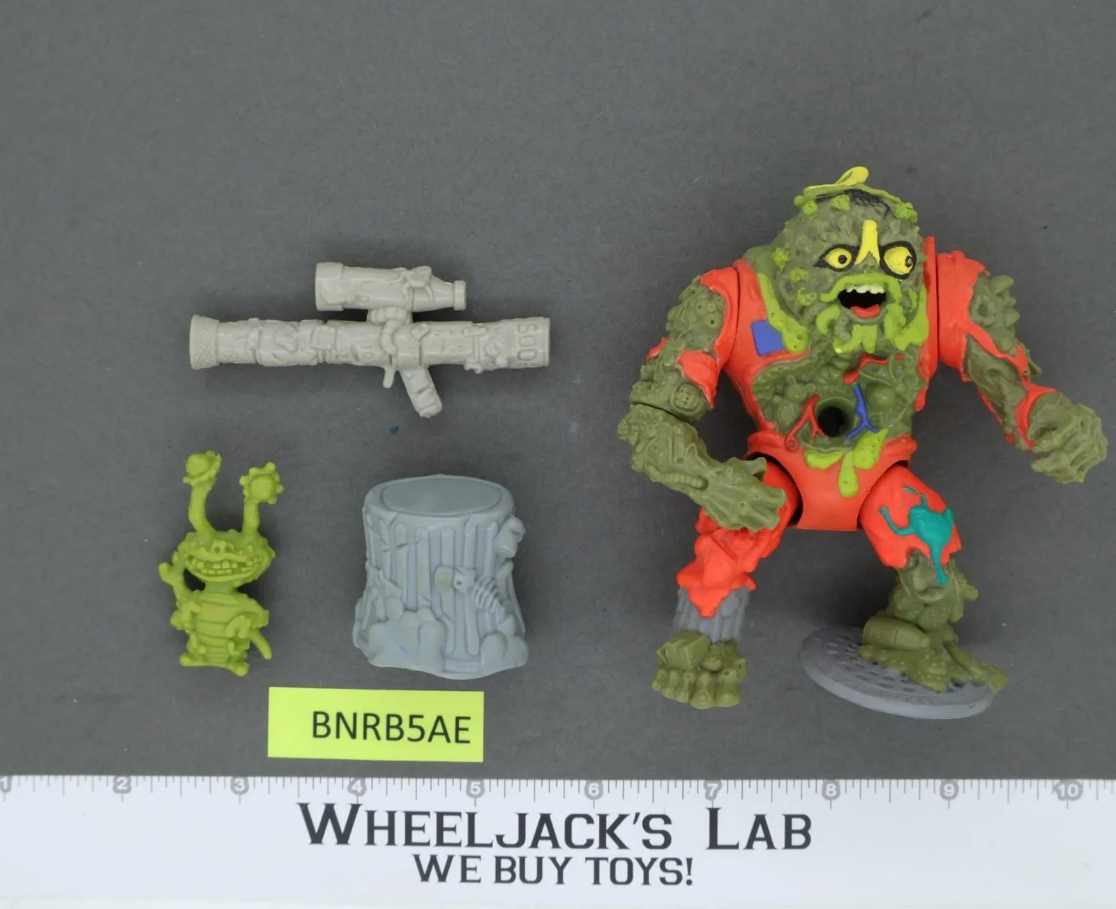 Muckman & Joe Eyeball 100% Complete Teenage Mutant Ninja Turtles 1990 Playmates