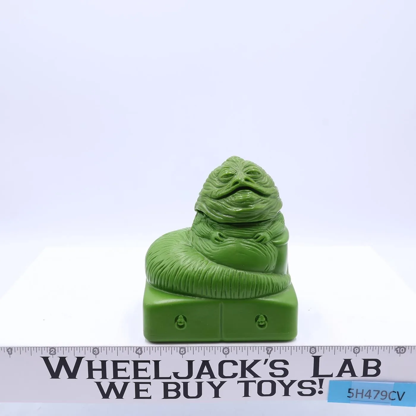 Jabba the Hutt Bubble Bath EMPTY Container Star Wars 1981 Omni Cosmetics Vintage