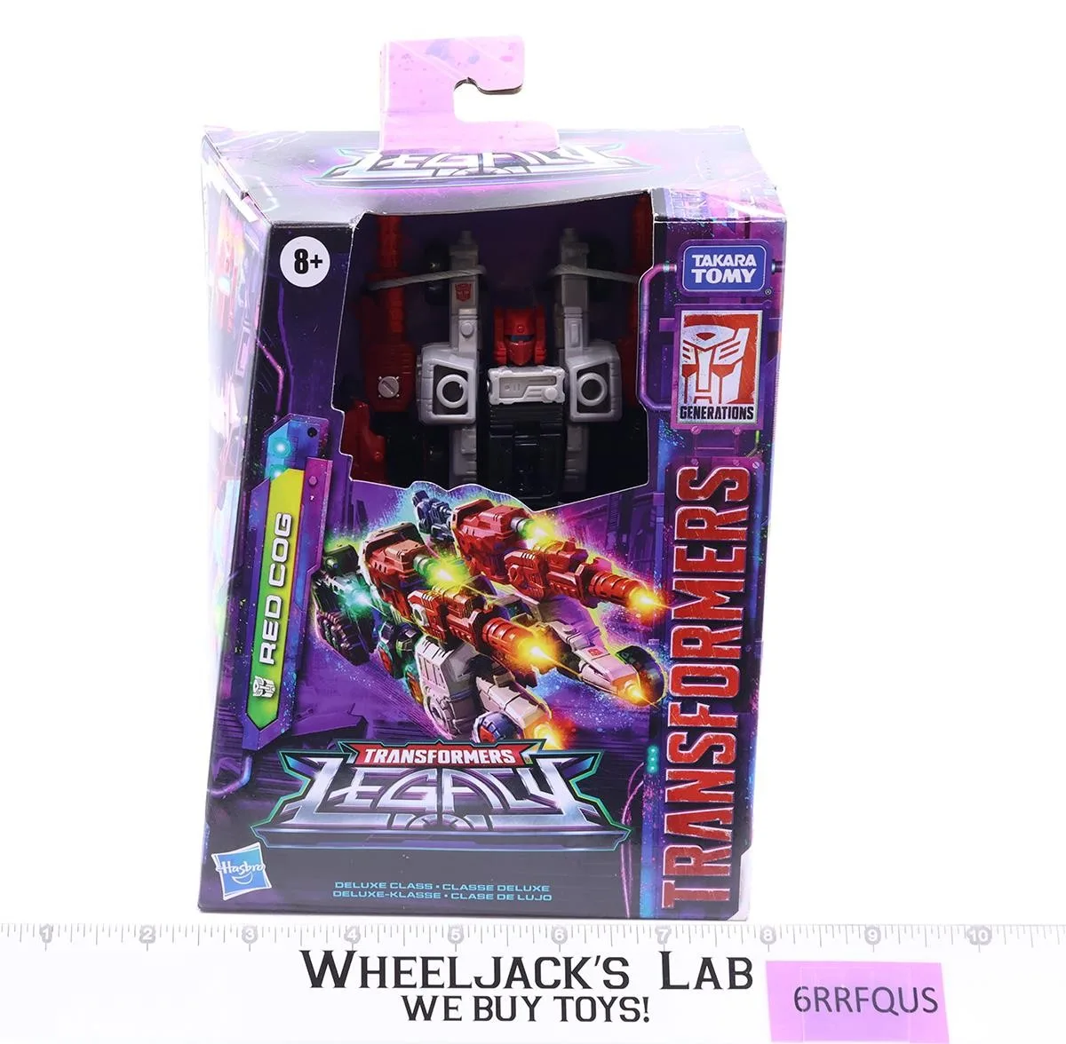 Red Cog Transformers Legacy 2022 Hasbro Action Figure NEW SEALED