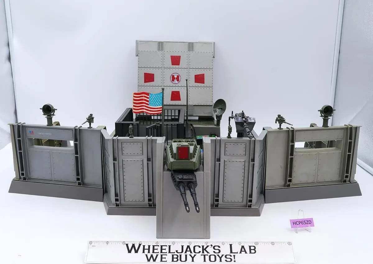 Headquarters Command Center 100% Complete GI Joe 1983 Hasbro Vintage Playset
