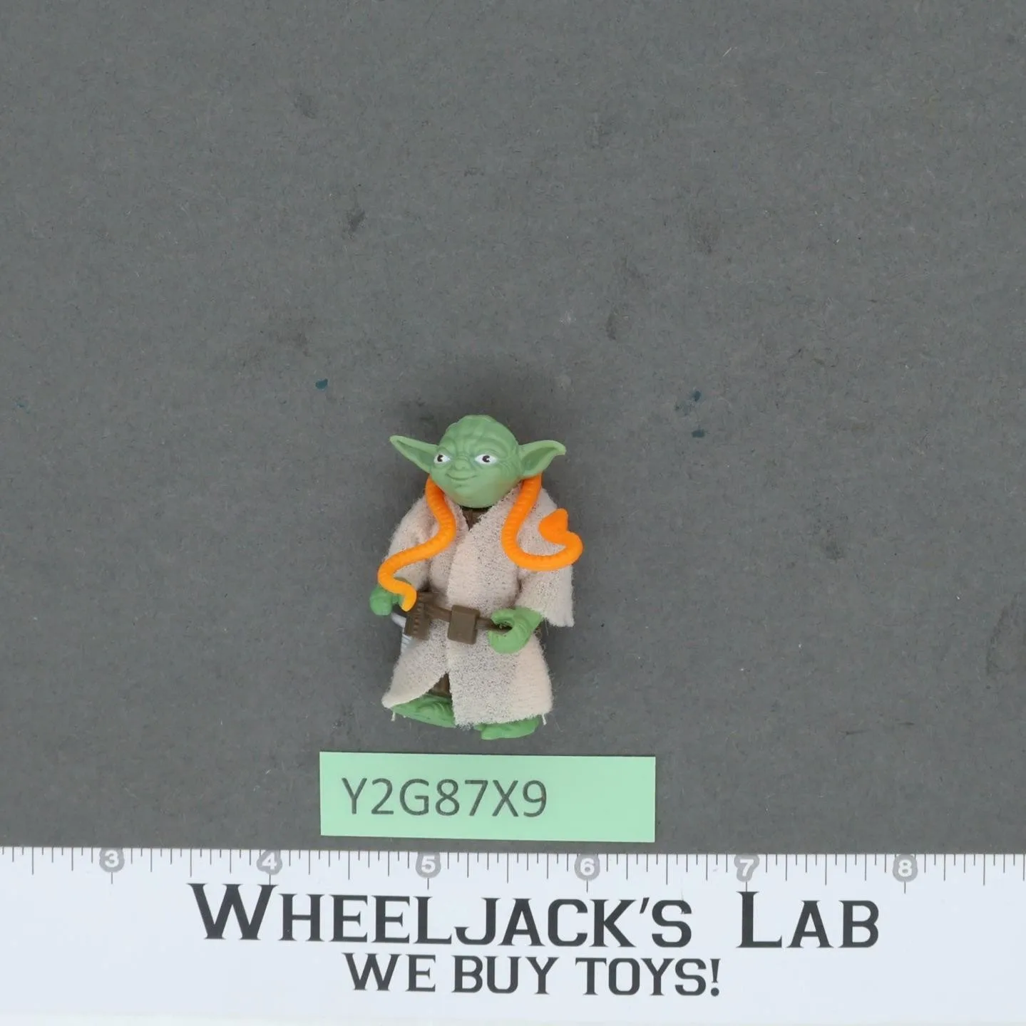 Yoda Orange Snake Star Wars ESB Empire Strikes Back 1980 Kenner Action Figure
