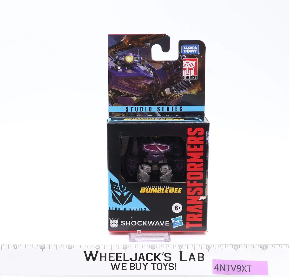Shockwave Transformers Bumblebee Studio Series 2022 Hasbro NEW MOSC SEALED